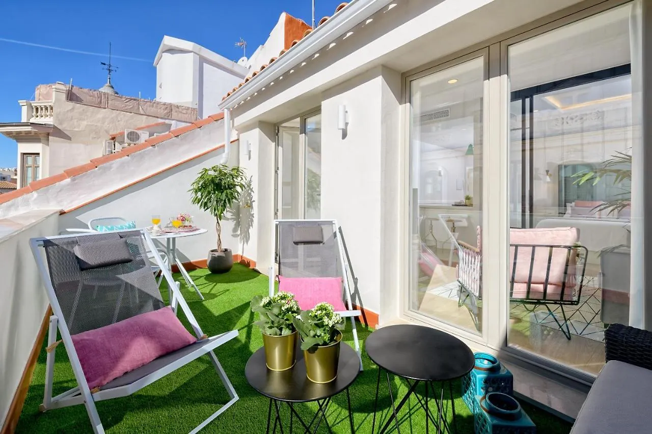 Apartment Ferienwohnung Iloftmalaga Atico Sebastian Souviron Spanien